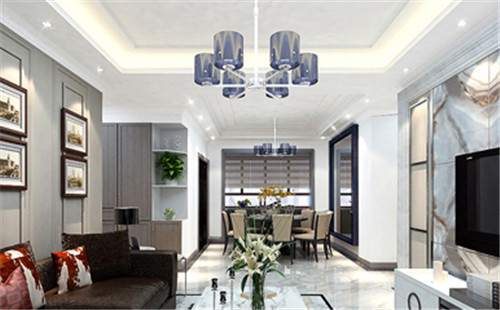 相城區現代風格效果 江蘇博斯雅裝飾工程供應