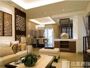 鄭州潤城時光里裝修設計效果圖 簡約中式風格